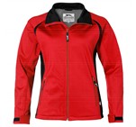 Ladies Apex Softshell Jacket - Red Only 1 Ladies Apex Softshell Jacket - Red Only